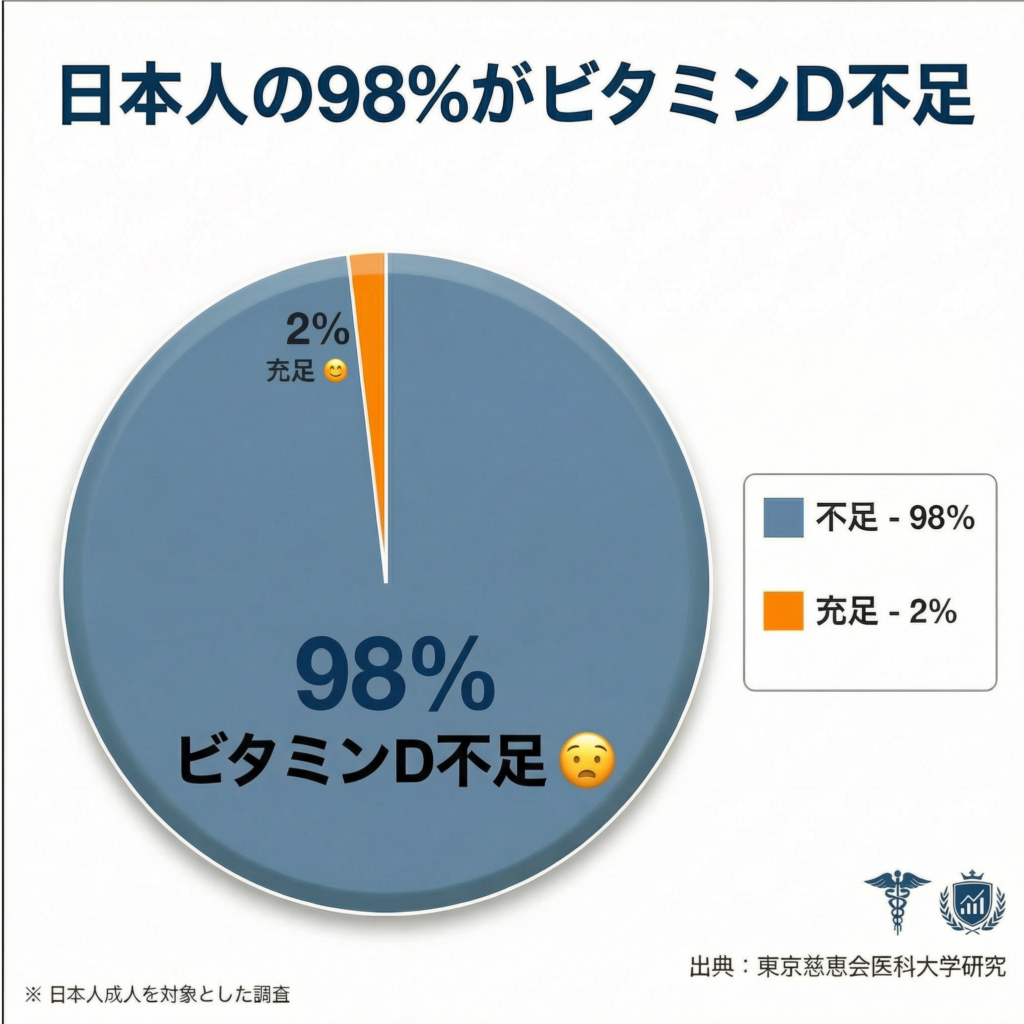 ビタミンD欠乏と日本人